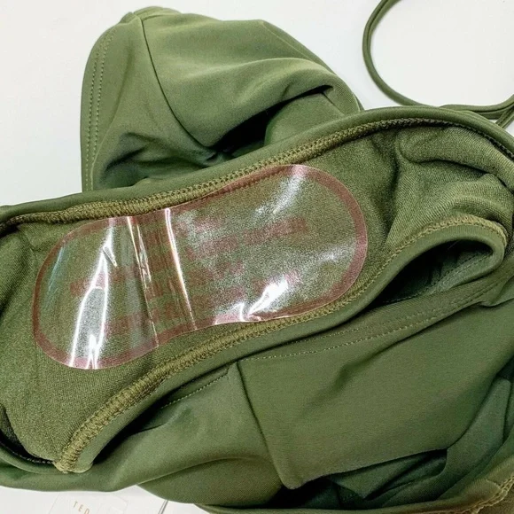 Ted‎ Baker Pikaa Halter Green One-Piece Swim NWT - Picture 6 of 6